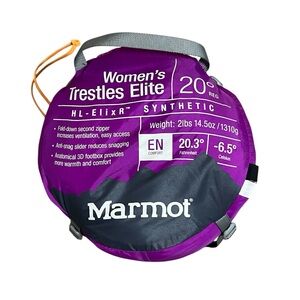 Marmot Women’s Trestles Elite 20 Mummy Sleeping Bag Regular 75”
